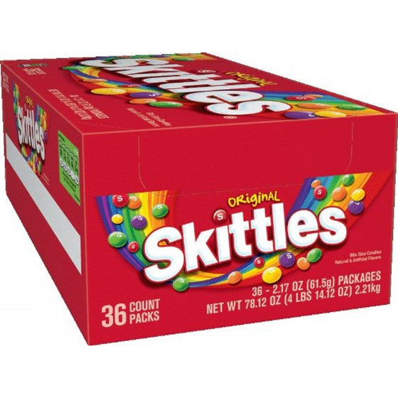 Caja De Caramelos Skittles Original