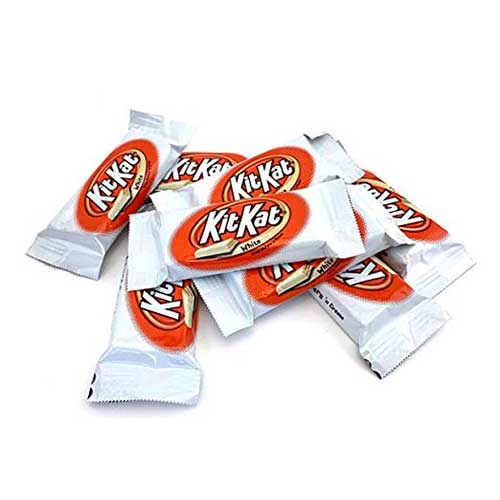 Chocolates kitkat blanco