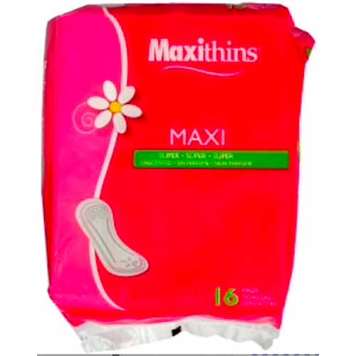 Toallas Sanitarias Maxi